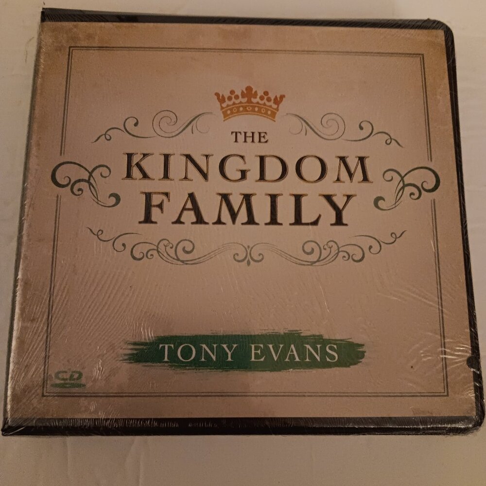 Tony Evans The Kingdom Family Audio CD Box Set Brand New Factory Sealed